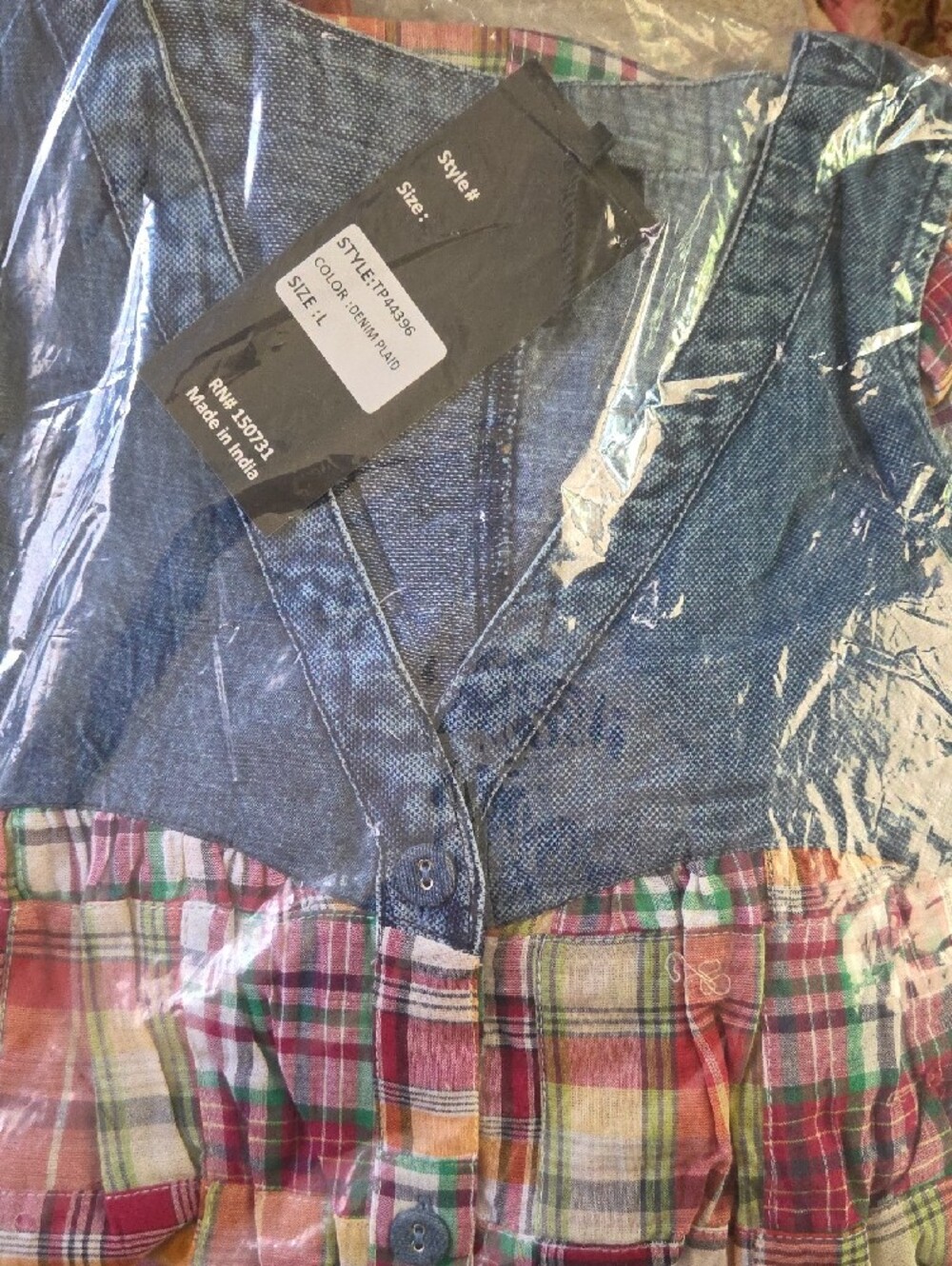 Young Threads Denim Tank - Picture 5 of 6